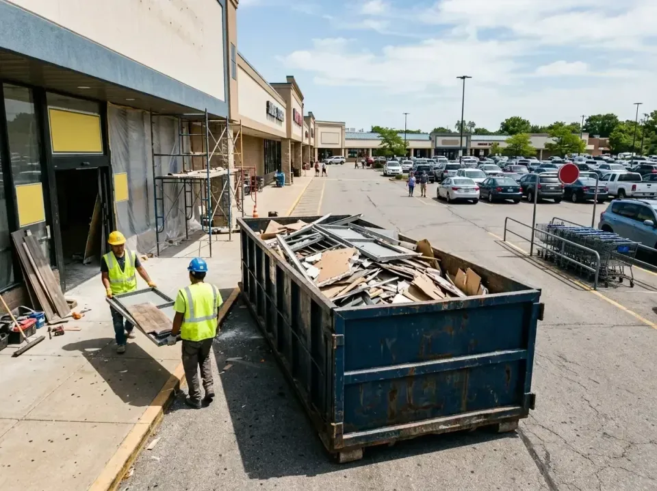 retail-store-renovation-debris-003 — frequently asked questions, Roll-off Dumpster Rentals in Lake Hallie, WI